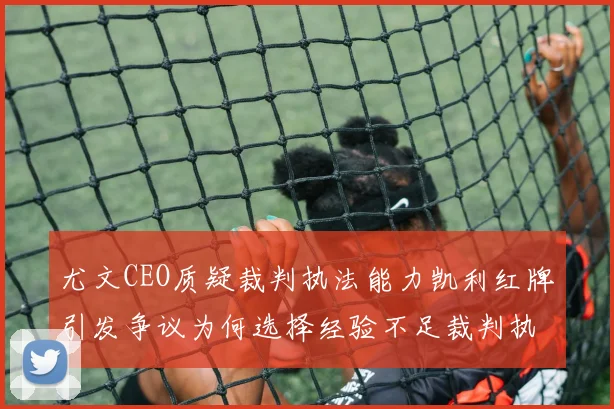尤文CEO质疑裁判执法能力凯利红牌引发争议为何选择经验不足裁判执法欧冠比赛
